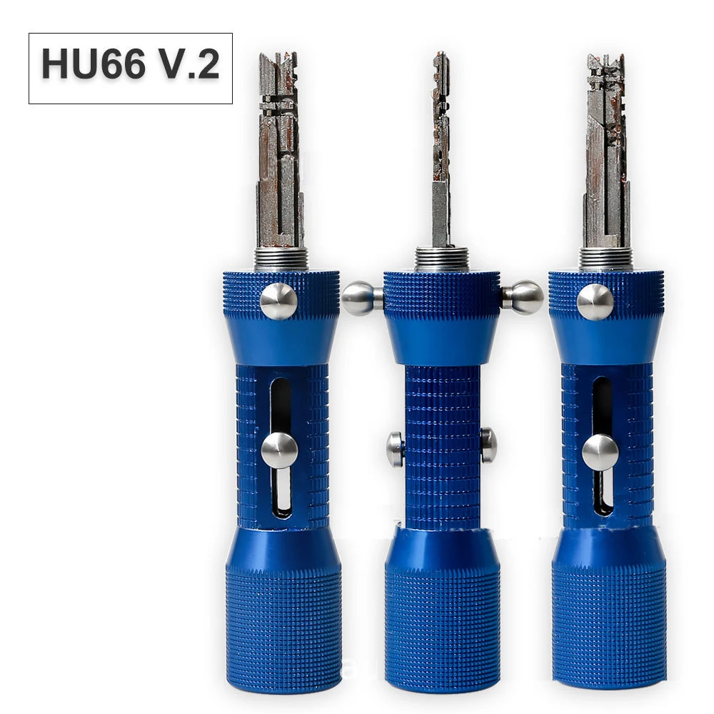 NP Tools 2 In 1 HU66 V.2 Car Quick Open Tool Auto Door Decoder Open Reading Fast Repair Tools Hight Quality Car Quick Tool