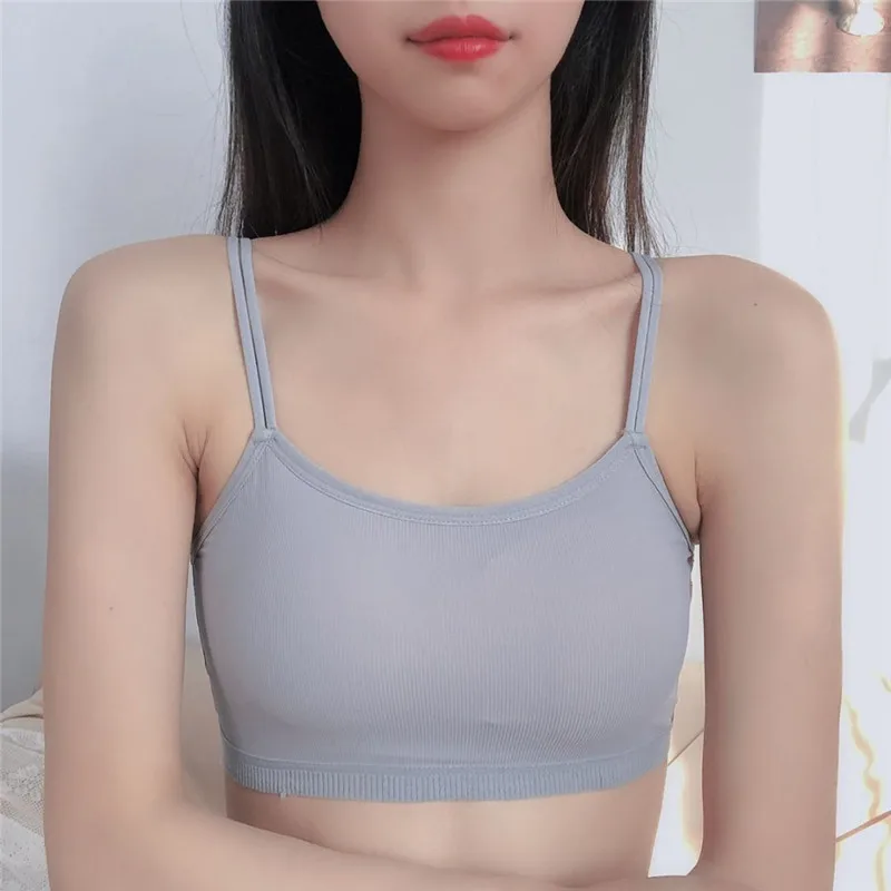여성 탱크 작물 톱 섹시한 여성 속옷 원활한 자르기 탑스 란제리 Femme 스트랩 조정 가능한 캐미솔 스트리트 패션 여성 톱
