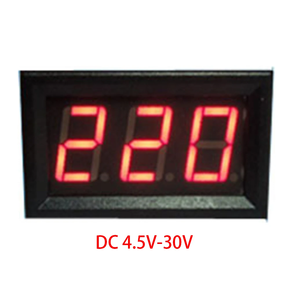 

LCD digital voltmeter ammeter voltimetro Red Mini LED Amp amperimetro Volt Meter Gauge voltage meter DC Wholesale
