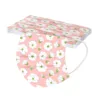 10pcs Adult Floral Printed Masks Mouth-muffle Disposable Flower Pattern Face mask 3 Layer Ply Meltblown Cloth Filter Facemask 6