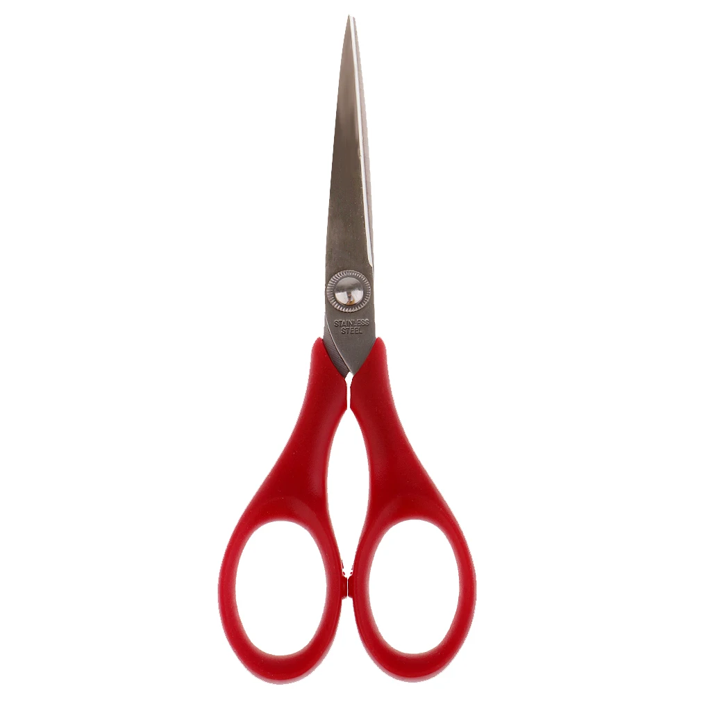 Stainless Steel Tailors Scissors Sewing Dressmaking Shears Random Color Cross Stitch Embroidery Scissors Paper Shears 17 cm