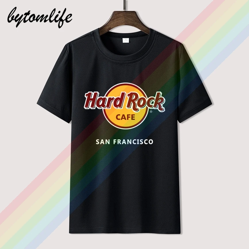 Hard Rock Cafe Camiseta estampada estampado tem\u00e1tico look casual Moda Camisas Camisetas estampadas 