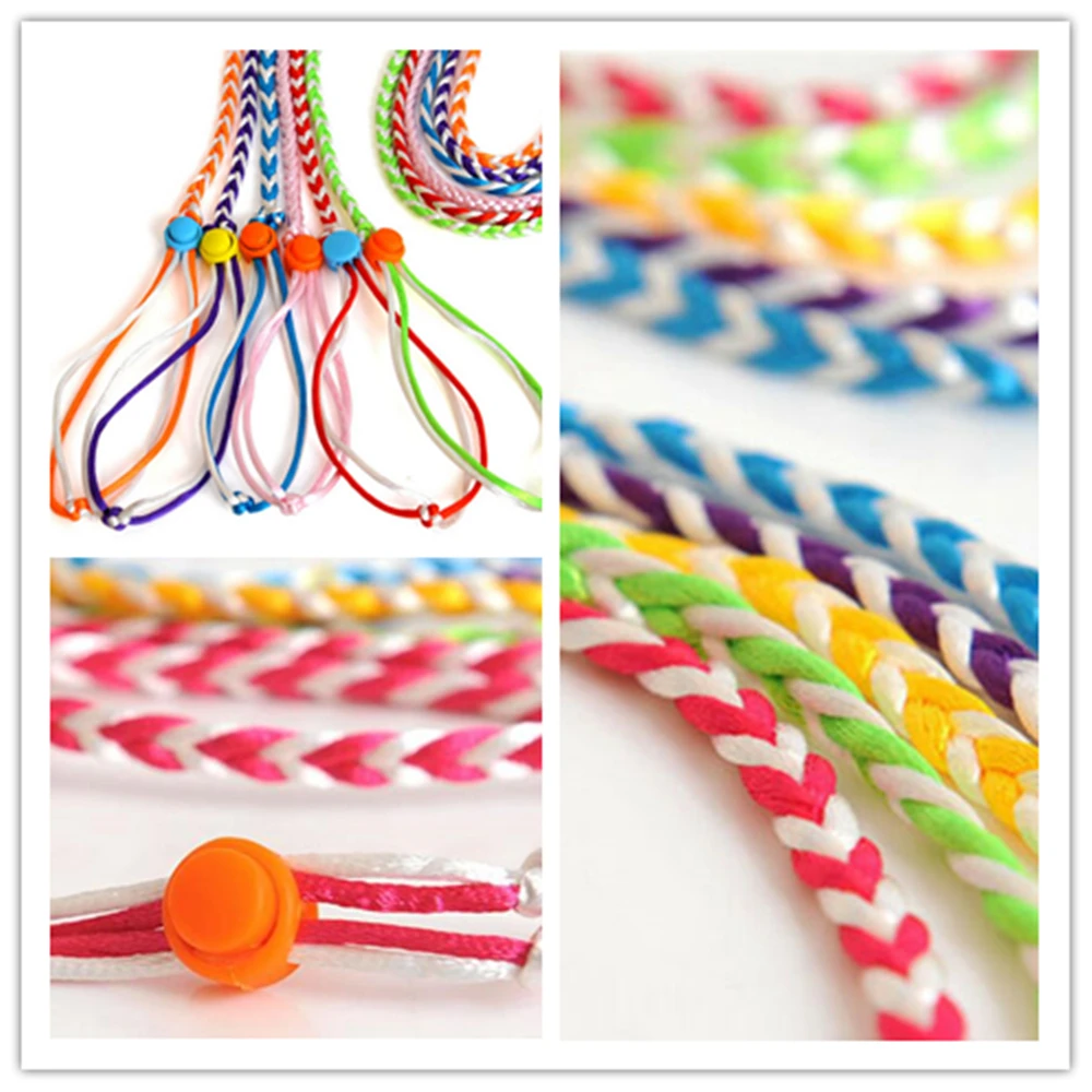 1.4m/4.6ft Adjustable Pet Hamster Harness Rope Gerbil Woven Cotton Harness Leash Collar for Rat Mouse Rabbit Squirrel Pet