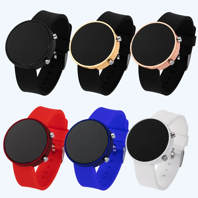 Digital Watch For Kids LED Display Women Electronic Bracelet Boys Girls Silicone Strap Clock Men Sport Wristwatches montre femme 2