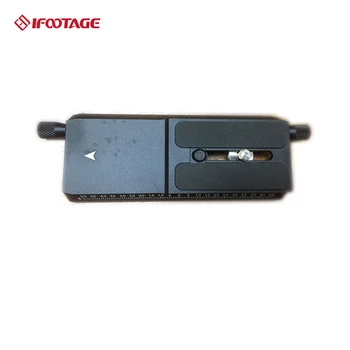 

Ifootage Quick Release Plate for Wildcat III ,Komodo K5 Fluid Head Mini 2-Axis Module be fit for manfrotto