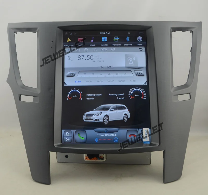 

10.4" Vertical screen android 8.1 Six core Car GPS radio Navigation for Subaru Legacy Outback 2010-2014