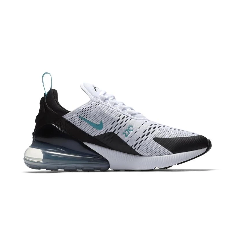 Женские кроссовки для бега Nike AIR MAX 270, черные Нескользящие износостойкие легкие спортивные кроссовки, AH6789-001