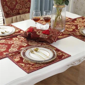 

Retro Orchid European Minimalist Luxury Embroidery Tissue Boxes Toilet Paper Napkins Tissue Covers Container Pumping Paper Cases