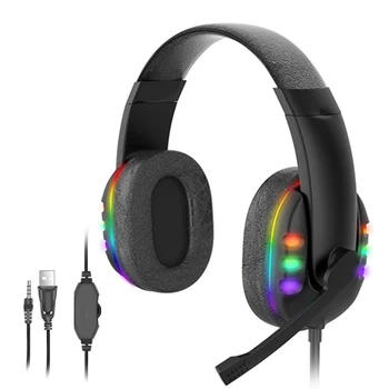 

AK47 7.1 Surround Stereo Gaming Headset 3.5mm Wired LED Phone PC Headphone Universal for Phone PC Internet Cafe Gamer Dropship