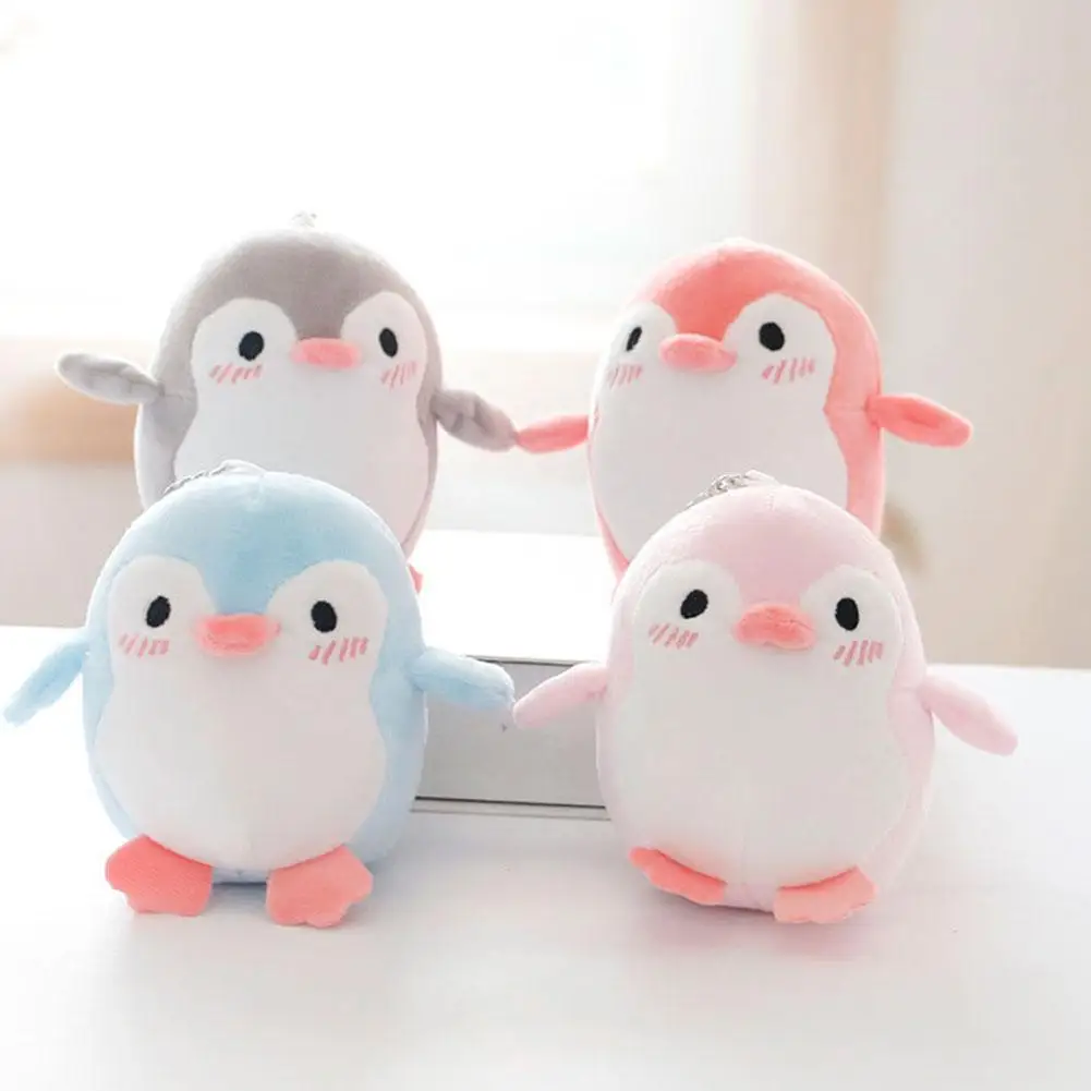 Llaveros de peluche de pingüino pequeño para niños, lindo muñeco de  peluche, juguetes Kawaii de Anime para niños, llavero colgante, regalo de  cumpleaños para mujer y niña, nuevo - AliExpress