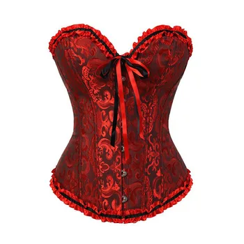 

Sexy Steampunk Gothic Body Shaper Clothing Court Corset Tights Chest Corset Buckle High Waist Tight Girdle Shapewear