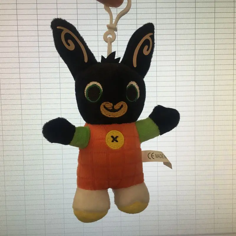 18-36 см мультфильм Bing Кролик плюшевая игрушка, Fnaf Bing друзья флоп Сула слон панда Медведь чучело животных плюшевые куклы для девочек - Цвет: 15cm rabbit