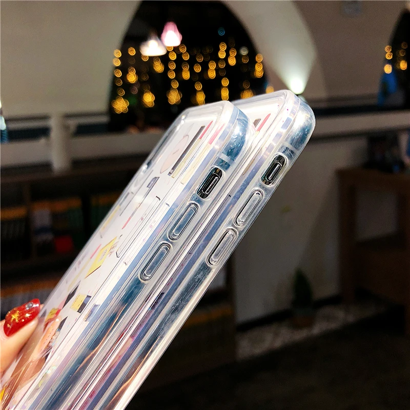Палитра теней для век чехол телефона iPhone 11Pro Max 6 6s 7 8 plus XS XR 11 с динамическим
