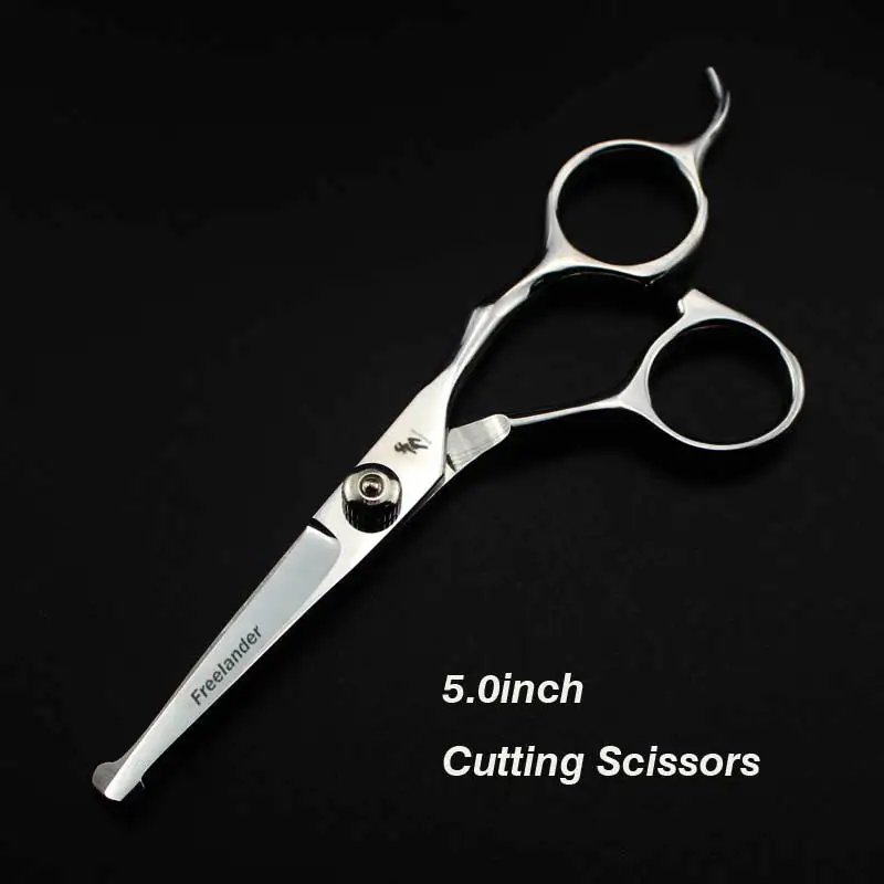 5.0Cutting Scissors 4 дюйма 5 дюймов 6,5 дюймов ножницы для стрижки 3 серебряные японские Парикмахерские ножницы набор профессиональные ножницы для волос японские - Цвет: 5.0Cutting Scissors