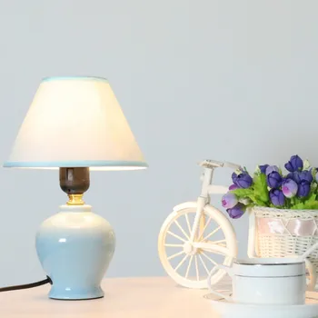 

Nordic minimalist ceramic table lamp children's room cute princess bedroom bedside light YHJ122104