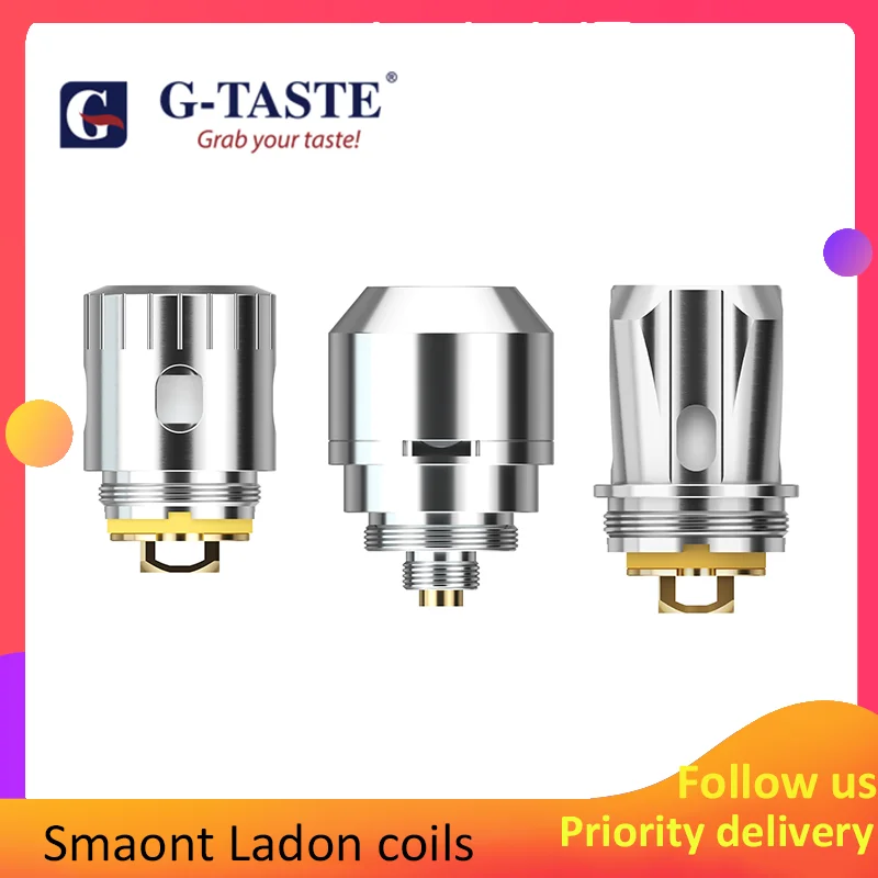 G-taste Smaont Ladon Mesh 0.16 Ом/Двойная сетка 0.15 Ом/2 в 1 RBA сменная катушка для Smoant AIO 2в1 бак