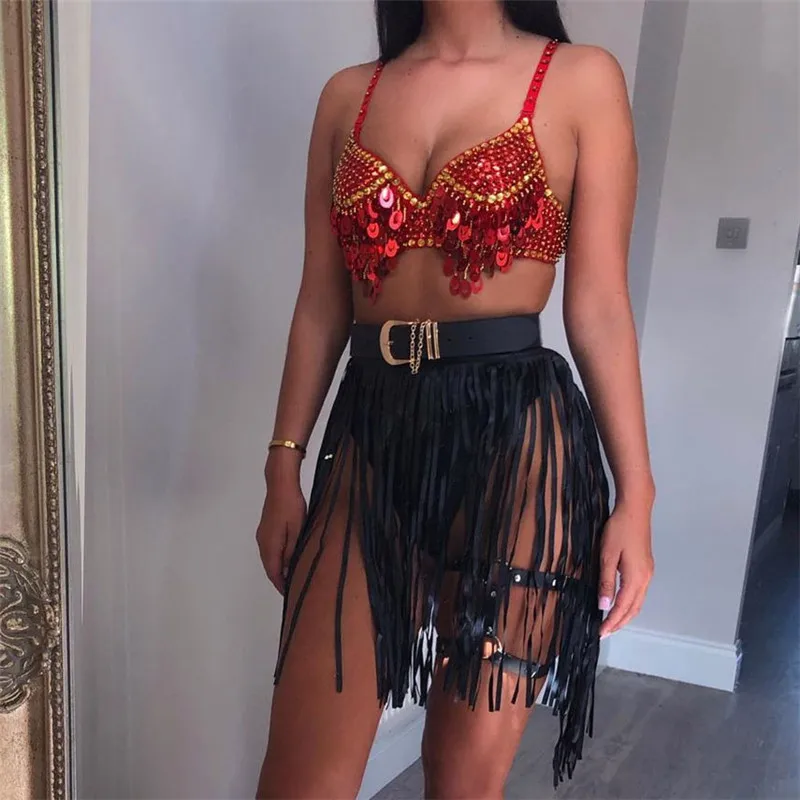 black two piece set festival