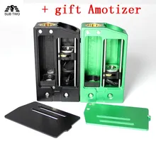 Sunbox E8 moonraker 70 Вт комплект модов USB порт для подключения с Escribe 22 мм бак распылитель 18650 аккумулятор с случайным амотизером подарок