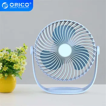 

ORICO 360 Degree Rotating Fan USB Charging Portable Fan Air Cooling Fan With USB Cable For Home Office Student Dormitory Outdoor