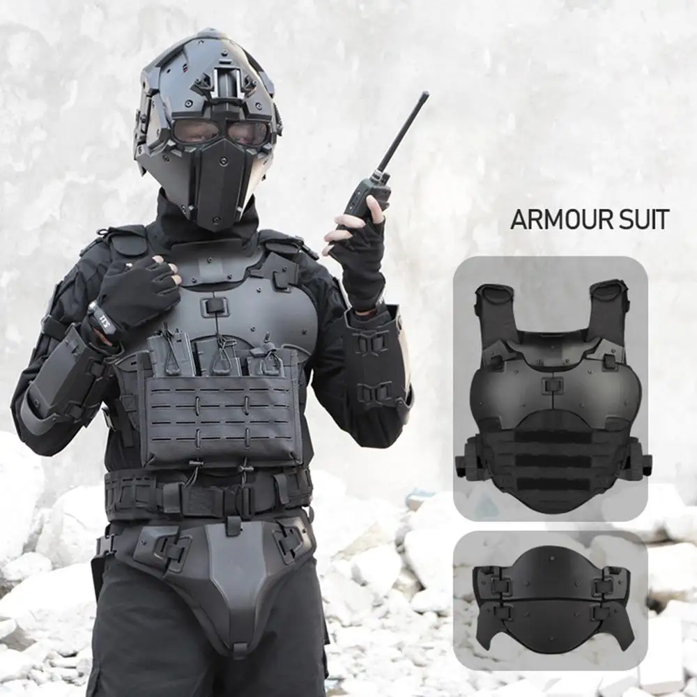 

High Quality 1Pcs WST Outdoor Multi-Function Tactical Gears Armor Set Adjustable Tactical Elbow Pad Waist Seal - Black/Tan/Grey