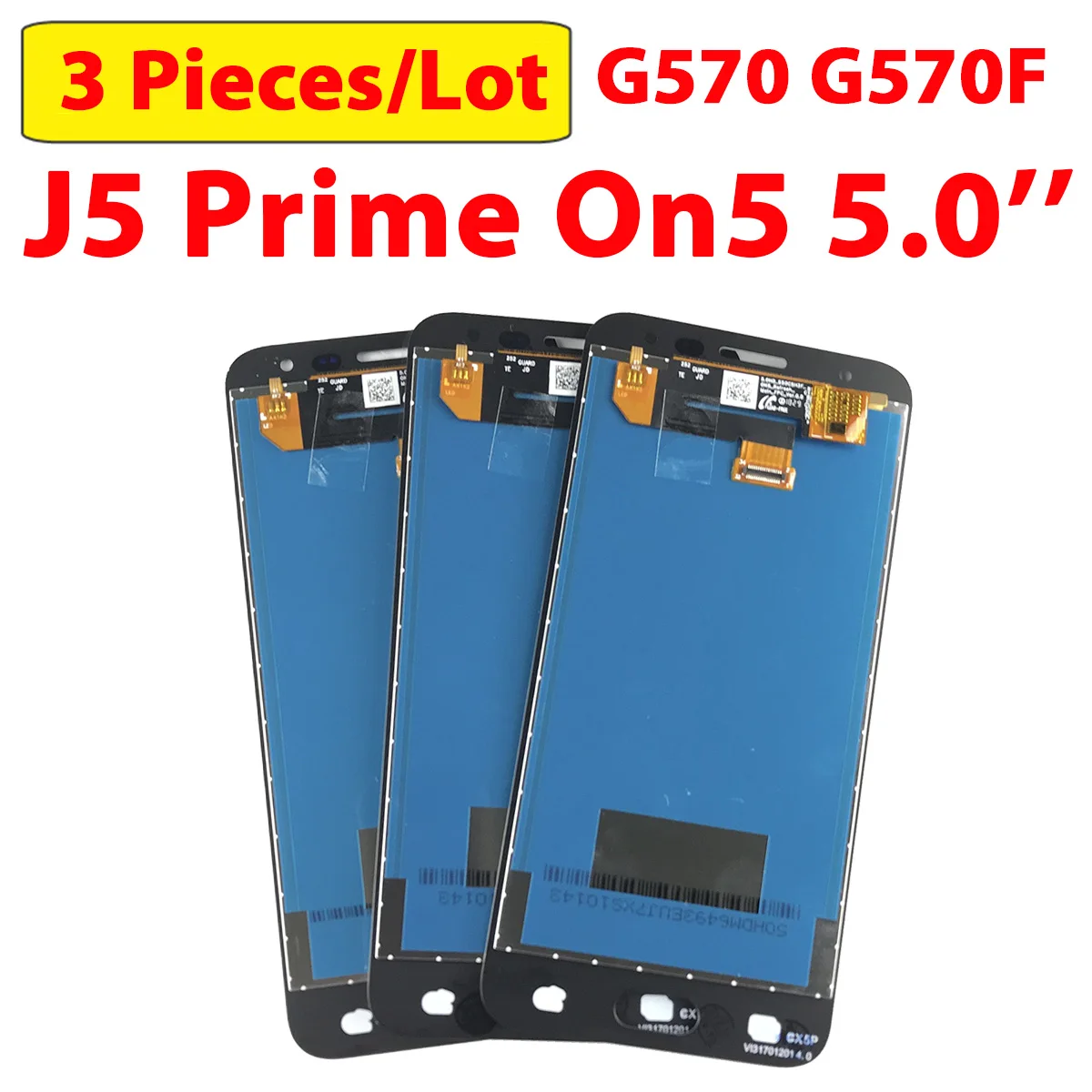 3 шт./лот 5 0 ''AMOLED ЖК дисплей для Samsung Galaxy J5 Prime G570 в сборе сенсорный экран On5 G570Y G570F