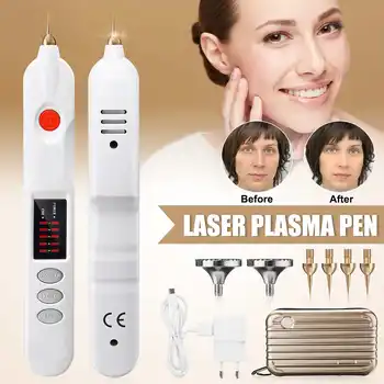 

2020 Laser Mole Removal Pen Set Wart Plasma Remover Tool Repair Skin Care Pore Corn Freckle Dark Tag Nevus Sweep Age Spot Tattoo