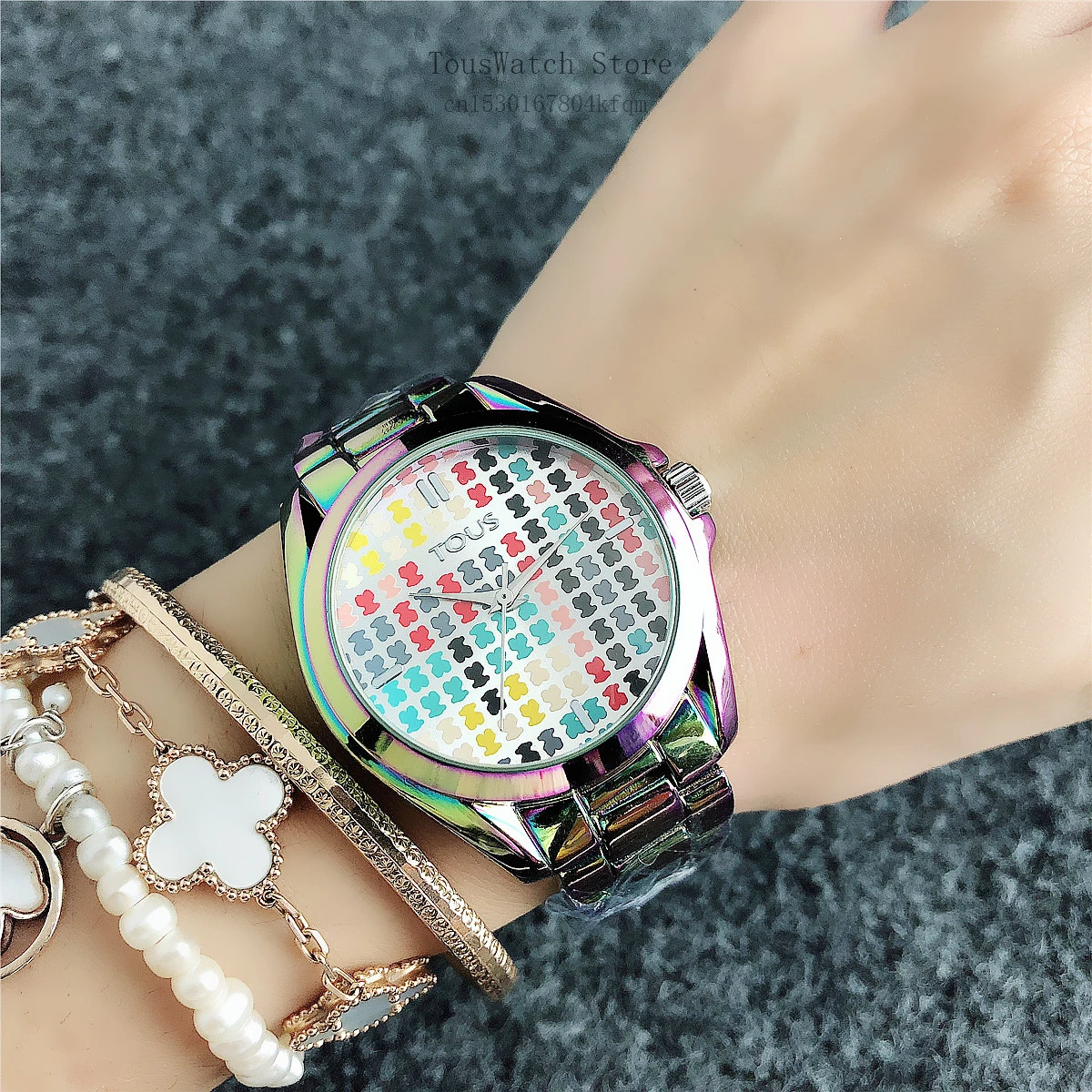 

TOUSES pulsera Watch Women Quartz Casual reloj Watches Bracelet Watch Ladies Quartz Watch Leather Fashion Sport TOUSES joyas 9