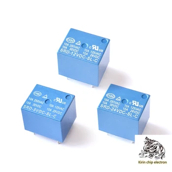 

5pcs/lot Relay SRD-050912 24VDC-SL-C5 Foot 10AT73