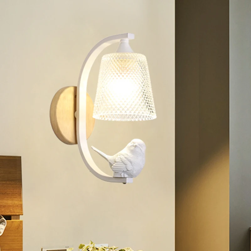 Nordic Bird Lamp Sconce Wall Light Bedroom Lamp Modern Wall Lights for Home Deco Indoor Lighting Living Room Lamps Led