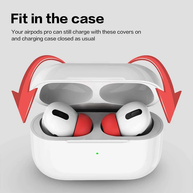 色交換用イヤーチップ Apple Airpods Pro 2 ヘッドフォン