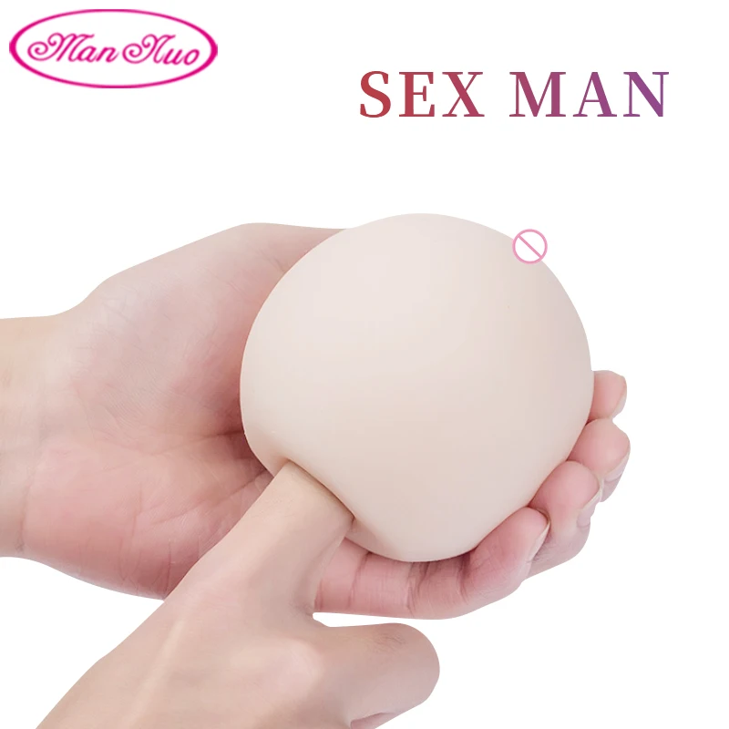 Man Nuo Adult Games Big Soft False breast Artificial Breasts Sex Breast Male penis Masturbator real realistic female skin Sexy | Красота и