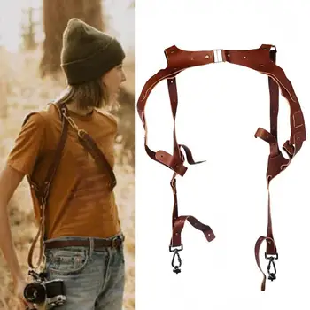 

Universal Multifunctional Leather Camera Strap Endure Abrasion Anti-Breakage Compact And Lightweight Adjustable