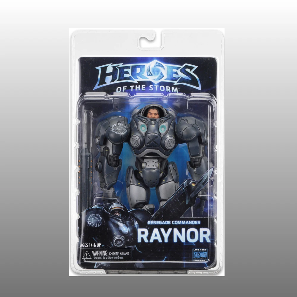 Фигурки NECA Герои шторма экшн фигурки ренегада командующего Рейнор ПВХ
