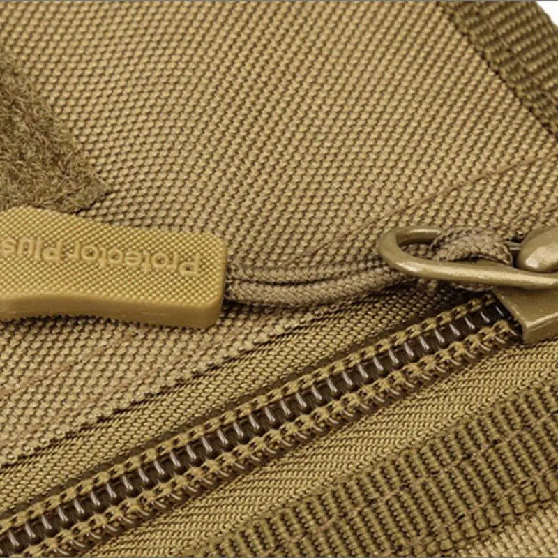 Nylon Tactical Men Chest Pack Single Shoulder Bags USB Charging Chest Bag Crossbody Bags Male Anti Theft Single Strap Back Bag