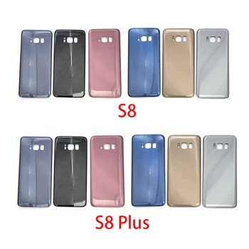 

10pcs/lots For Samsung Galaxy S8 S8 Plus G9500 G9550 Back Battery Cover Glass