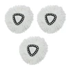 Lowered 1/3pcs360 Rotating Mop Head Replacement Magic Mop Microfiber Heads Spinning Floor Mop Cleaning Head for Home Floor 4000180605220