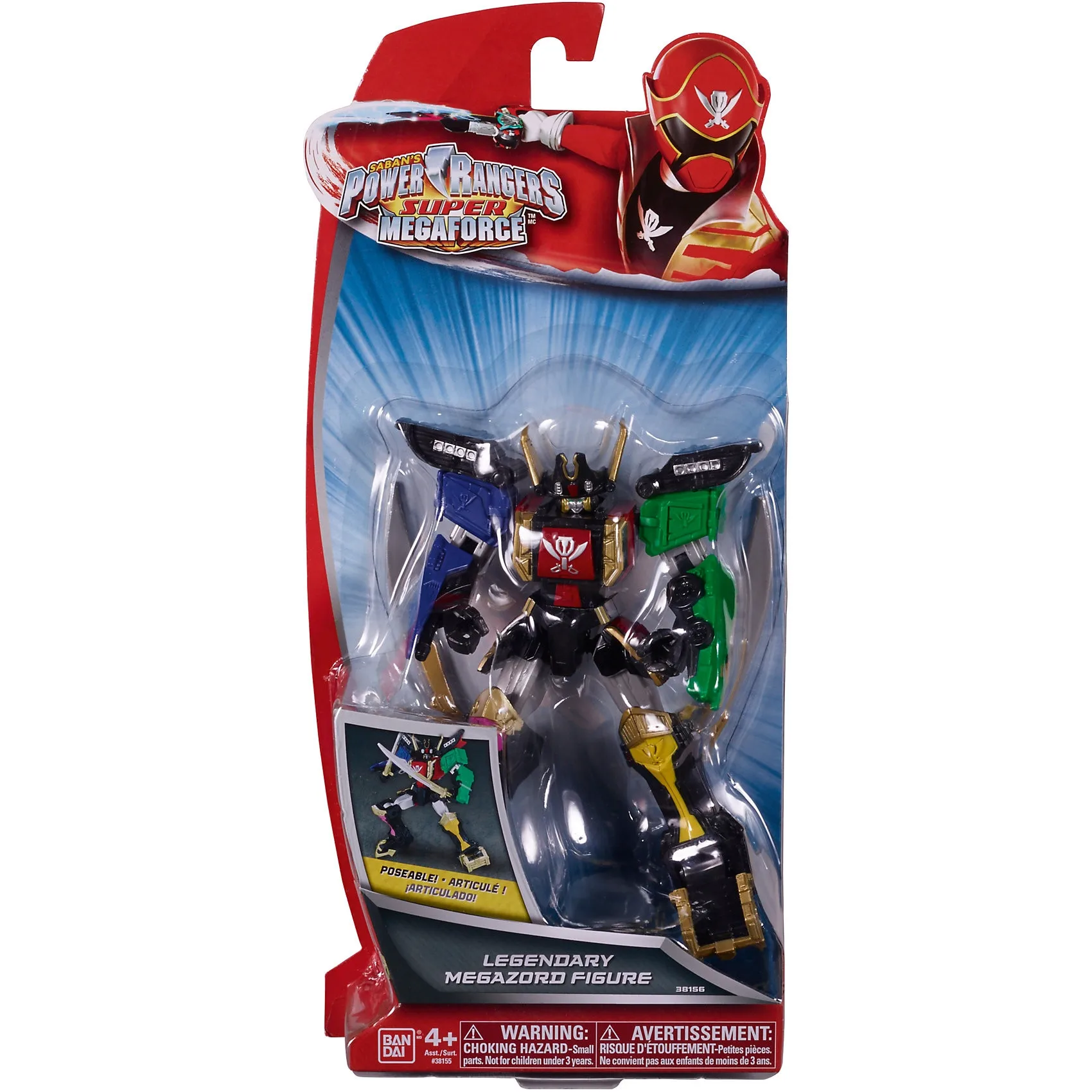 Игрушка Легендарный мегазорд Power Rangers
