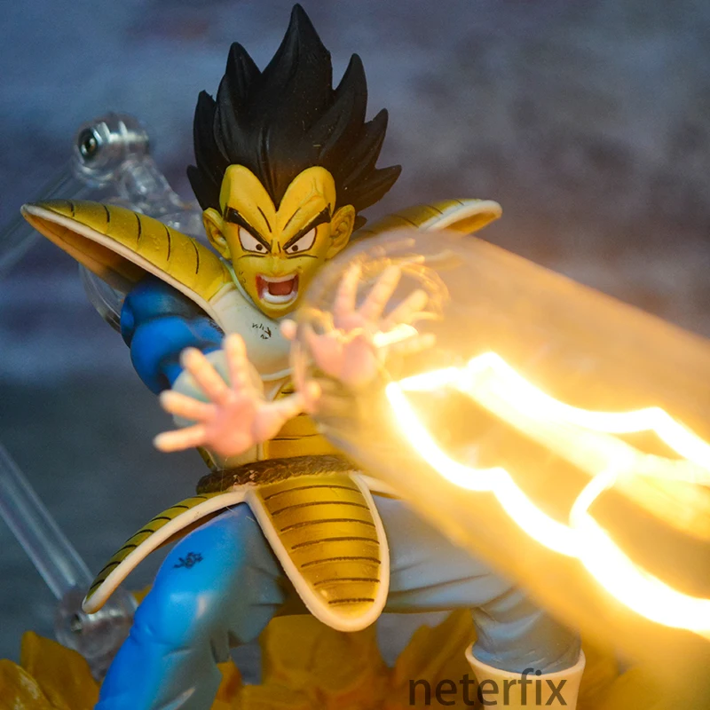 Dragon Ball Z фигурка Вегета Светодиодный светильник DIY дисплей игрушка Супер Saiyan DBZ +