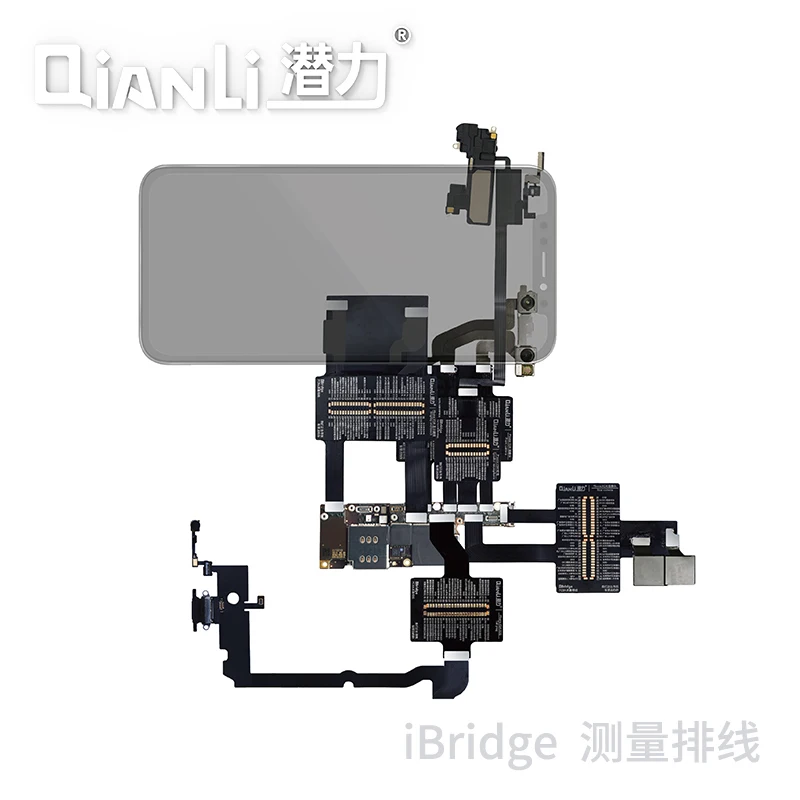 Cavo Di Prova Qianli Ibridge Per Iphone Xsmax Xs X 8P 7 7Plus 6-6Sp Display Guasti Scheda Madre Touch Tail Plug Riparazione Fotocamera Posteriore