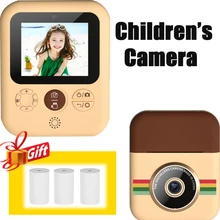 Children Print Camera Instant Photo Printing For Kids 1080P HD Digital Camera With Thermal Paper Child Toy Camera Birthday Gifts