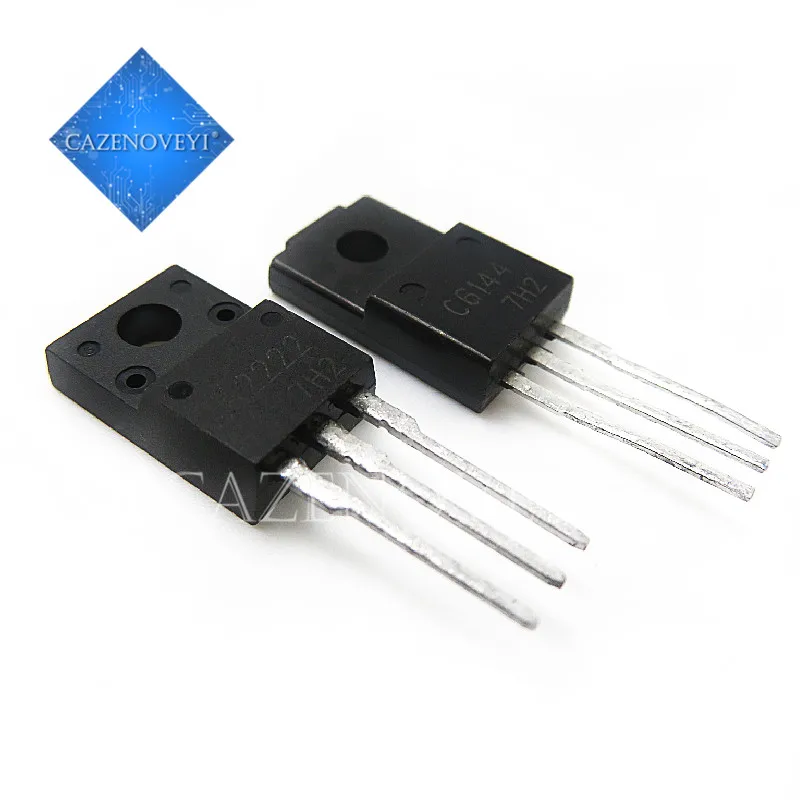 2 шт./лот = 1 пара 2SA2222 2SC6144 шт. A2222 + C6144 TO-220F в наличии | Электронные компоненты и