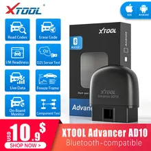 

XTOOL AD10 OBD2 Diagnostic Scanner EOBD Bluetooth-compatible ELM327 Code Reader Different Meter Shows With HUD Head Up Display