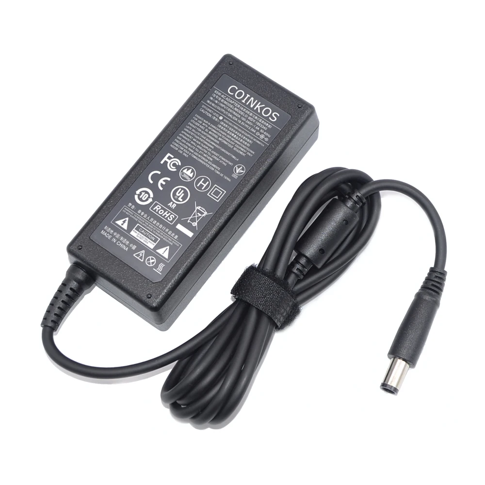 

COINKOS Laptop AC Power Supply Adapter Charger for Dell Inspiron 11 13 Series 35FCH 035FCH 079G87 KCDN5 0XF3T9 19.5V 3.34A 7.4mm