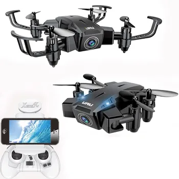 

UAV Mini Unmanned Four-Axis Aircraft WiFi HD Camera Foldable RC Quadcopter The Best Funny Gifts For Kids Juguetes divertidos#D5