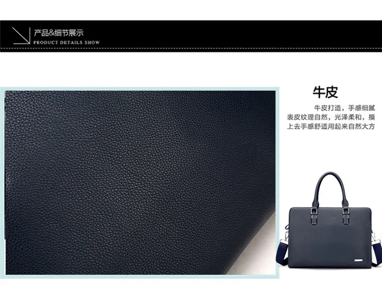 Genuine messenger bag men Leather Male Package Leisure Time Men's Handbag Cowhide Fund portfolio designer luxury purses hot sale