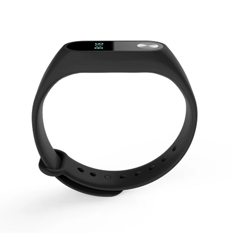 Xiaomi Mi Band 2 bransoletka z paskiem pasek Miband zamiennik jednokolorowa silikonowa opaska na rękę dla opaska Xiaomi 2 akcesoria