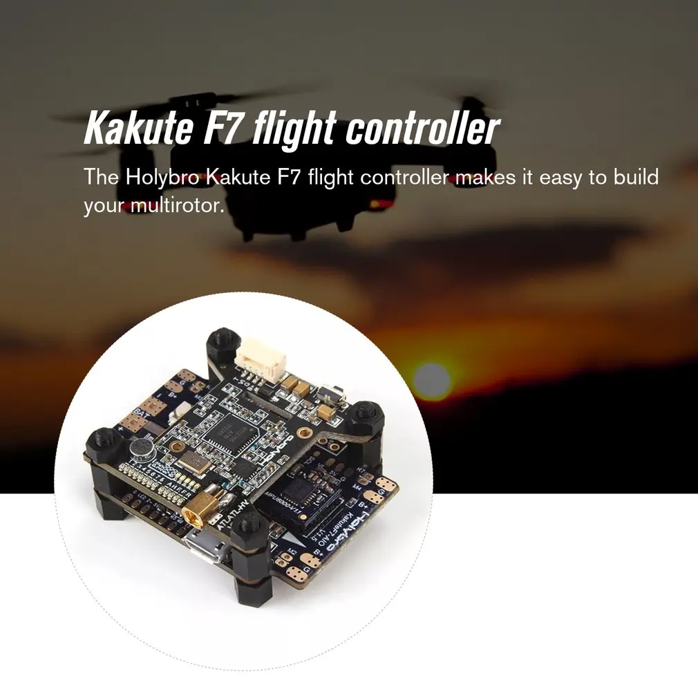 Holybro Kakute F7 V1.5 Контроллер полета OSD PDB+ Atlatl HV V2 5,8G FPV передатчик для радиоуправляемого дрона запчасти