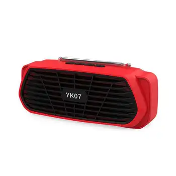 

Portable Wireless Bluetooth Speaker Outdoor High Power Subwoofer External Antenna FM Radio TWS Intercom Speaker with FM TF