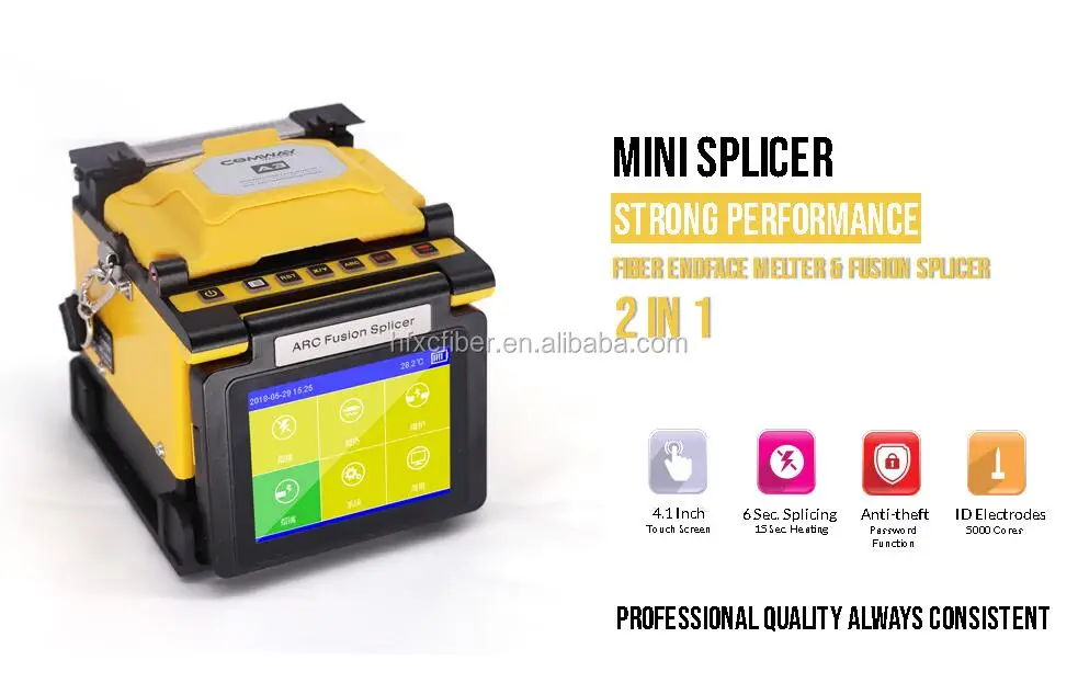 Волоконный слайсер Comway A3 FTTH mini fusion splicer
