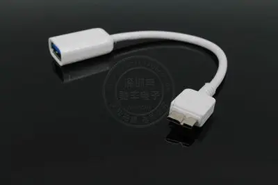 Micro USB 3,0 type B штекер к USB 3,0 A Женский адаптер OTG конвертер кабель для samsung для планшета и смартфона